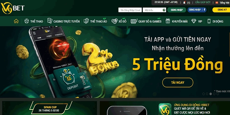 Tổng hợp các khuyến mãi V9bet không thể bỏ lỡ